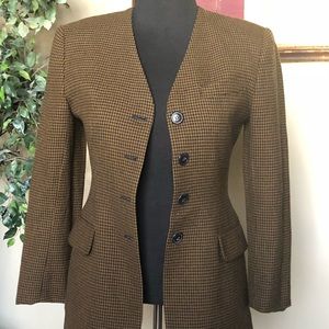 Jones New York Wool Houndstooth Jacket